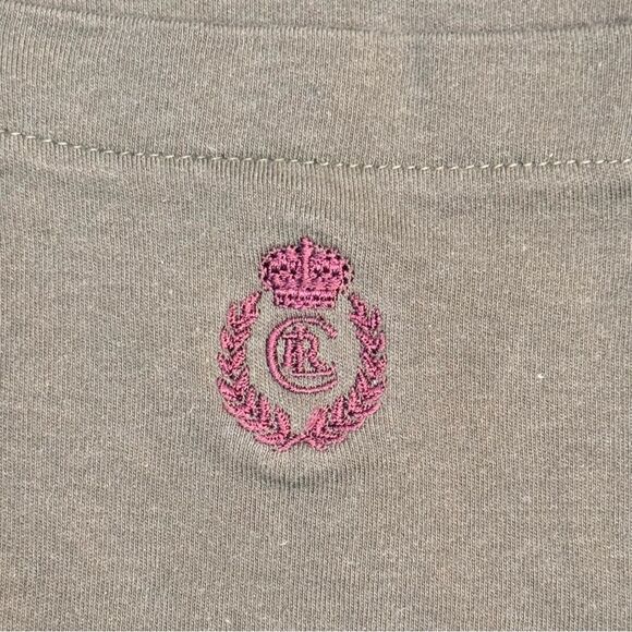 Vintage 90’s Ralph Lauren Chaps Boy Scout Tag Green Long Sleeve Polo - Medium - Picture 3 of 7